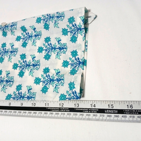 Anthropolgie Ro's Garden Cotton Adjustable Long Sleeve Button Down Mini Dress. M - Picture 4 of 9